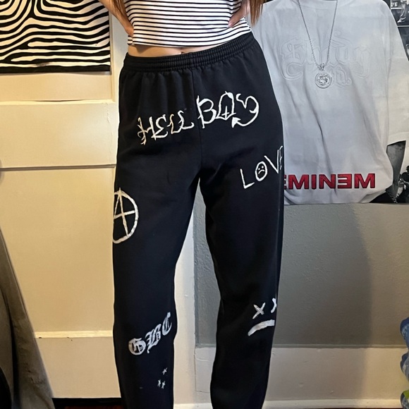 Lil peep sweat pant joggers